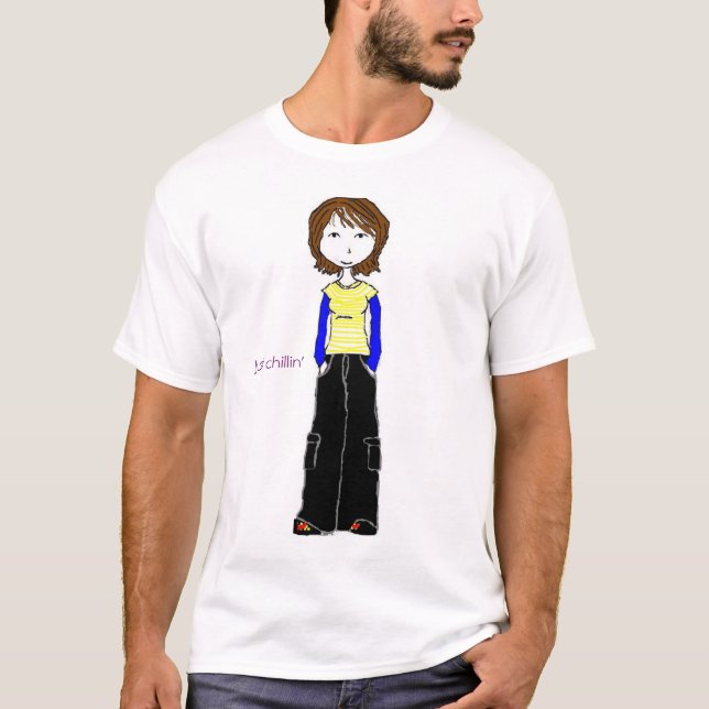 T-shirt Juste chillin avec Eleanor (Devant)