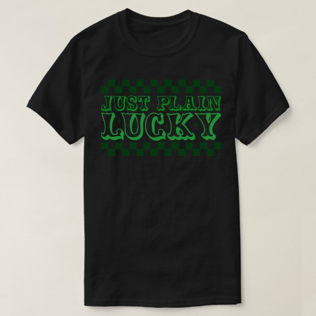 T-shirt Juste Clair Lucky 1 (Design devant)