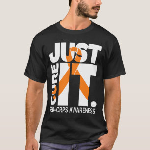 T-shirt Juste Cure Rsd Crps Sensibilisation Ruban Blanc Te