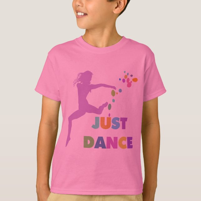 T-SHIRT JUSTE DANSE (Devant)
