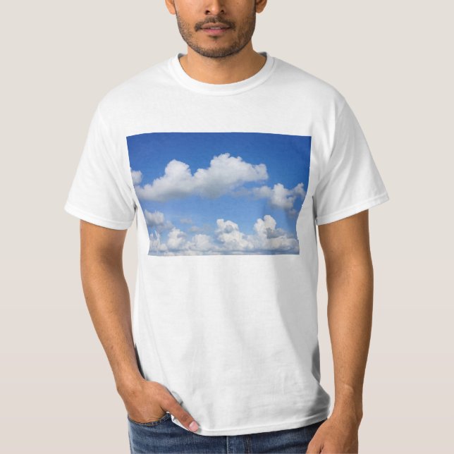 T-shirt Juste des nuages (Devant)