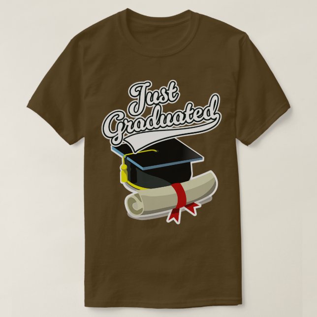 T-shirt Juste diplômé (Design devant)