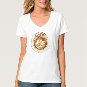 T-shirt Juste du café