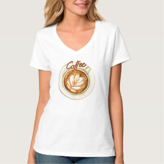 T-shirt Juste du café