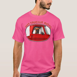 T-shirt Juste du camionnette le long de la boîte