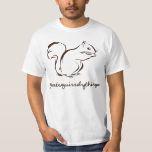 T-shirt Juste écureuil de choses de Squirrely