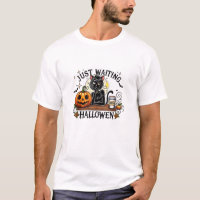 Juste en attendant Halloween Black Cat Lady Café g
