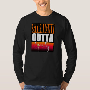 T-shirt Juste En Dehors De Candy Halloween Trick Ou Treat