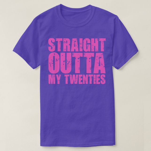 T-shirt Juste En Dehors De Mes Années (Design devant)