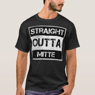 T-shirt Juste En Face De Mitte Berlin Vintage Distressé So