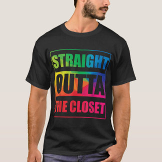 T-shirt Juste En Face Du Closet LGBT