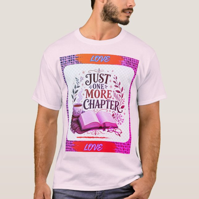 T-shirt juste encore un chapitre (Devant)