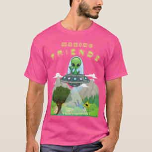 T-shirt Juste faire des amis
