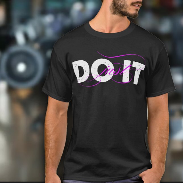 T-shirt Juste FAIRE LE Men's Exercise (Créateur téléchargé)