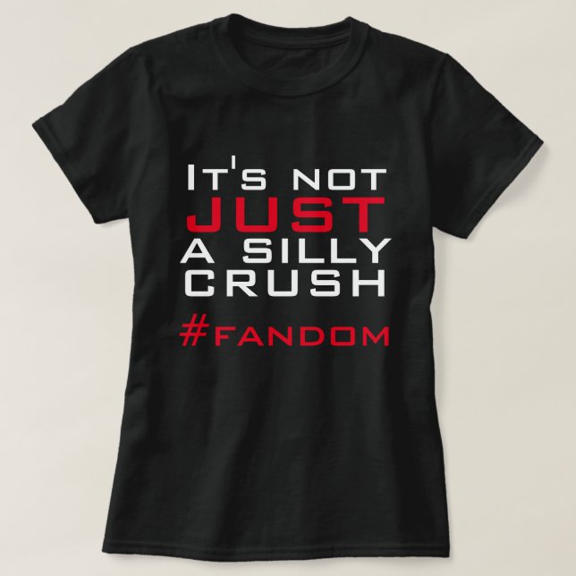 T-shirt Juste Fandom (Design devant)