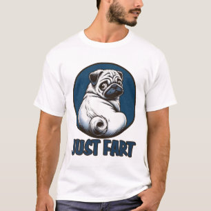T-shirt Juste Fart Doggie