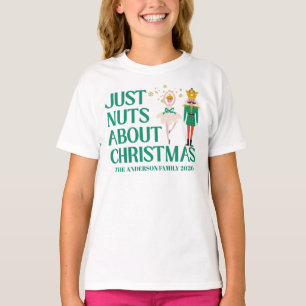T-shirt Juste fou de Noël Casse-Noisette Ballerine 