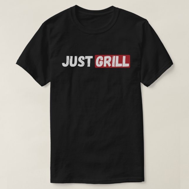 T-shirt Juste griller (Design devant)