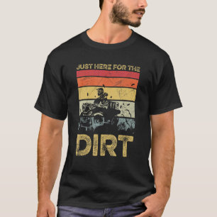 T-shirt Juste Ici Pour Le Chemin Pour Un Conducteur Quad V