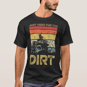 T-shirt Juste Ici Pour Le Chemin Pour Un Conducteur Quad V