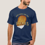 T-shirt Juste ici pour les Latkes Modern Hanoukka Funny<br><div class="desc">Célébrez les Hanoukka avec fierté et humour tout en se réunissant avec toute la famille. Ce design graphique de festival fait un cadeau parfait pour les vacances. Que ce soit pour votre voisin,  famille,  mari,  oncle ou petit ami</div>