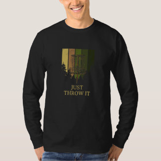 T-shirt Juste Jeter Disque Golf Positivity Golfer Positive