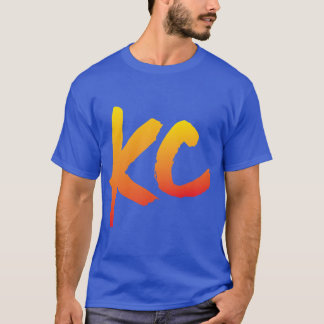 T-shirt Juste KC rouge fondu