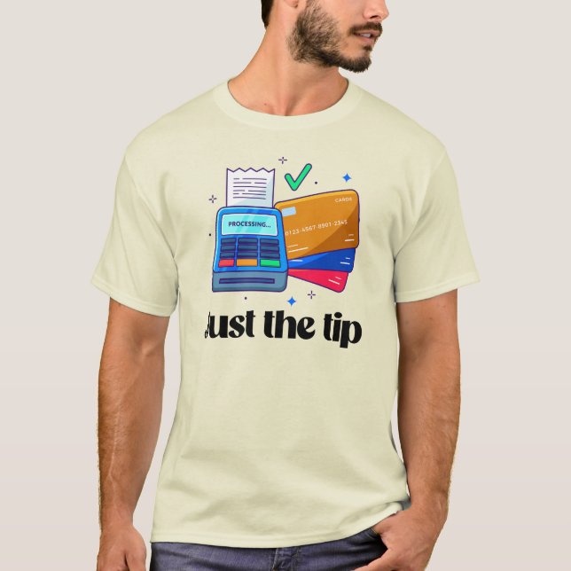 T-shirt Juste la pointe (Devant)
