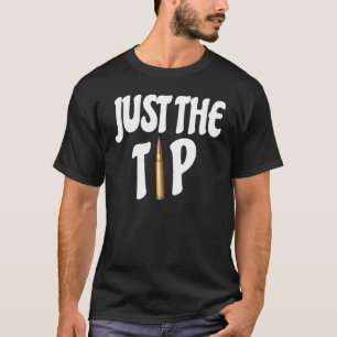 T-shirt Juste la pointe Tir à longue distance drôle  pisto