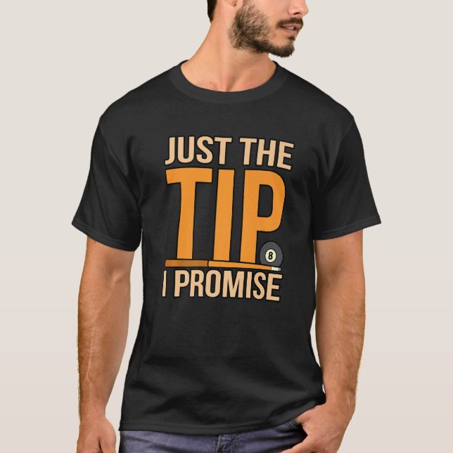 T-shirt Juste Le Conseil Billard Snooker Pool Snooker (Devant)