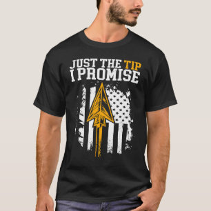 T-shirt Juste Le Conseil Je Promets Arrow De Tir À L'Arc P