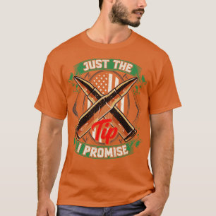 T-shirt Juste Le Conseil Je Promets États-Unis Drapeau Pun