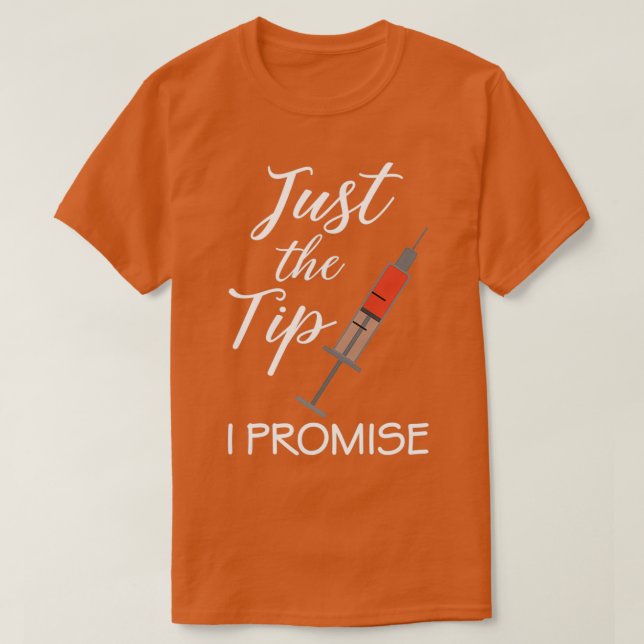 T-shirt Juste Le Conseil Je Promets Infirmière infirmière  (Design devant)