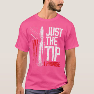 T-shirt Juste Le Conseil Je Promets Puce D'Arme À Feu Amér
