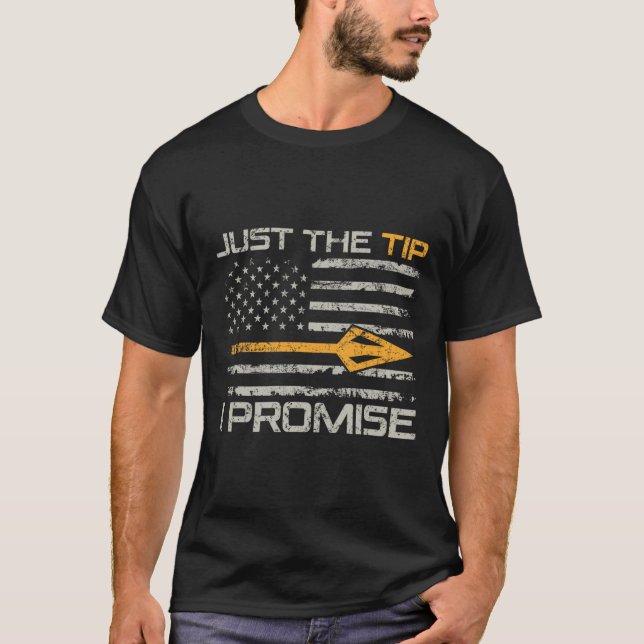 T-shirt Juste Le Conseil Je Promis - Drôle Chasseur de Bow (Devant)