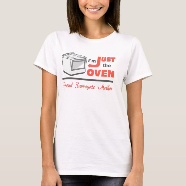 T-shirt Juste le four (Devant)