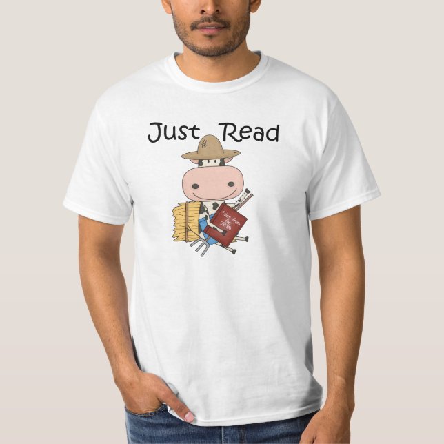 T-shirt Juste lu (Devant)