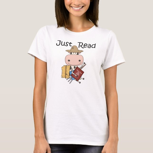 T-shirt Juste lu (Devant)