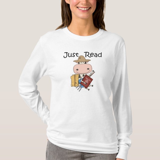 T-shirt Juste lu (Devant)