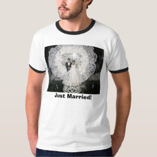 T-shirt Juste marié !