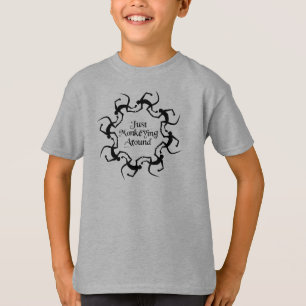 T-shirt Juste Monkeying autour