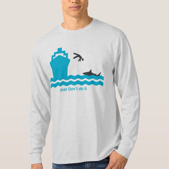 T-shirt Juste ne le faites pas (Devant)