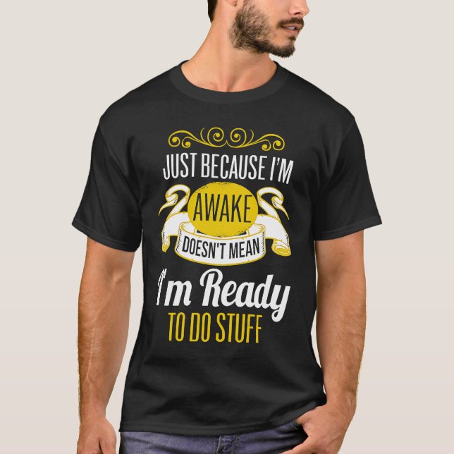 T-shirt Juste parce que je suis un adolescent ados (Devant)
