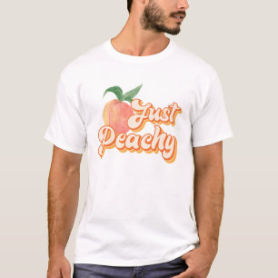 T-shirt Juste Peachy