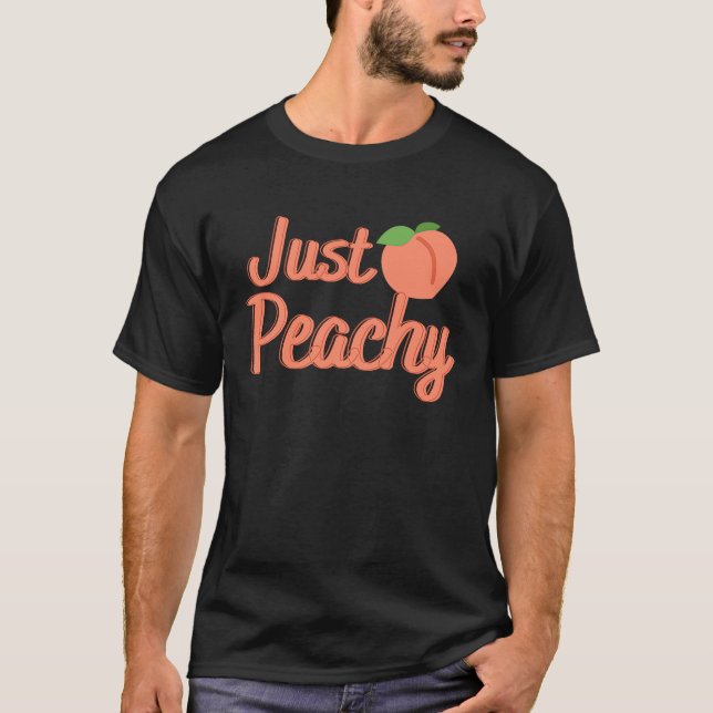 T-shirt Juste Peachy (Devant)