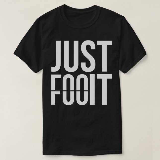 T-shirt Juste pour ça (Design devant)