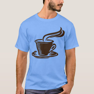 T-shirt Juste pour les amateurs de café Nouveau style