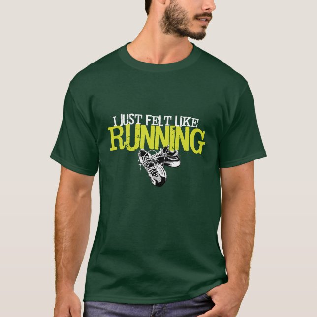 T-shirt Juste senti comme le fonctionnement (Devant)
