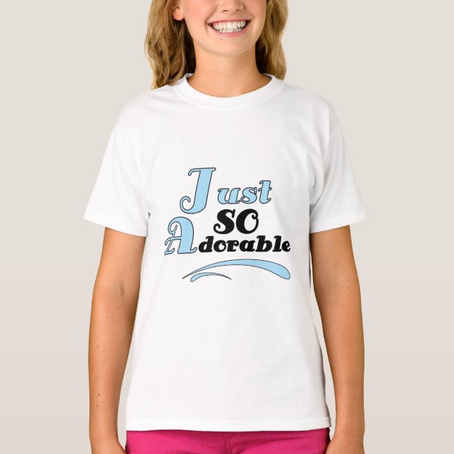 T-shirt Juste si adorable (Devant)
