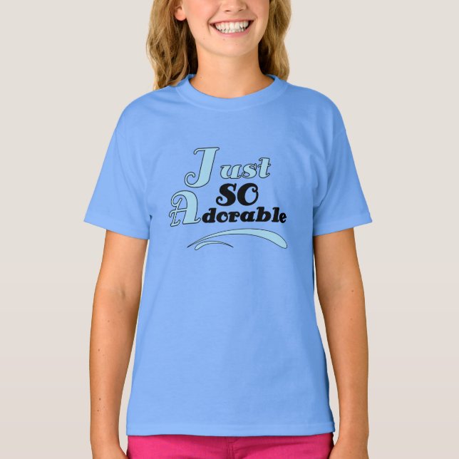 T-shirt Juste si adorable (Devant)